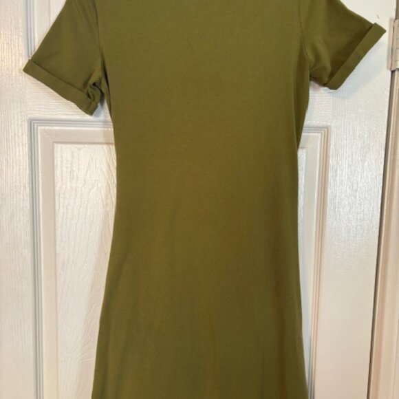 Sezane Pippa dress in Kiwi Small - Picture 5 of 6